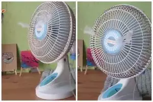 With 2 pieces of kitchen waste, here's a trick to change the fan so it's cooler and smells better like using an AC