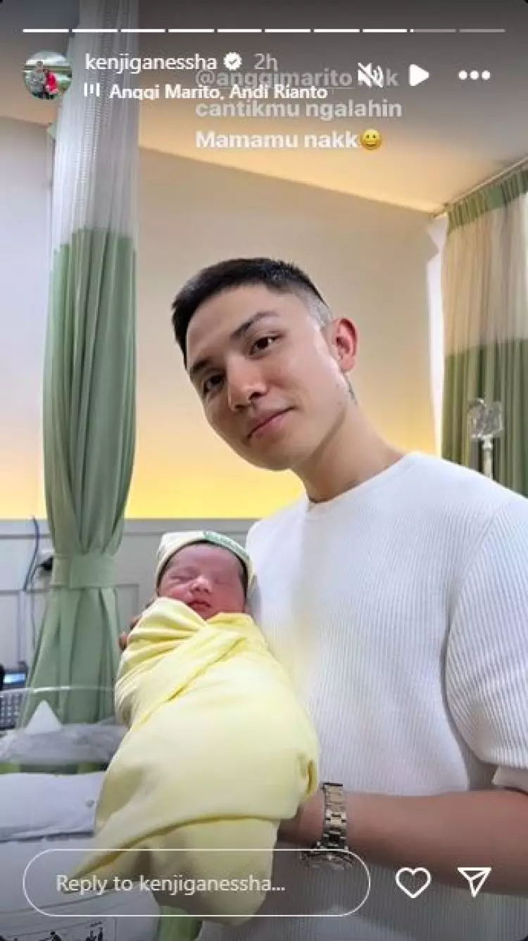 7 Potret Anggi Marito melahirkan anak pertama secara caesar di tanggal cantik, nama si bayi terungkap
