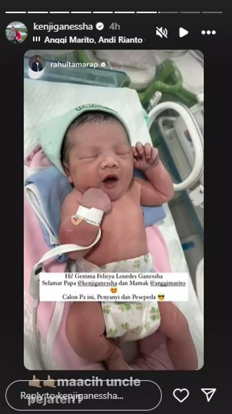 7 Potret Anggi Marito melahirkan anak pertama secara caesar di tanggal cantik, nama si bayi terungkap