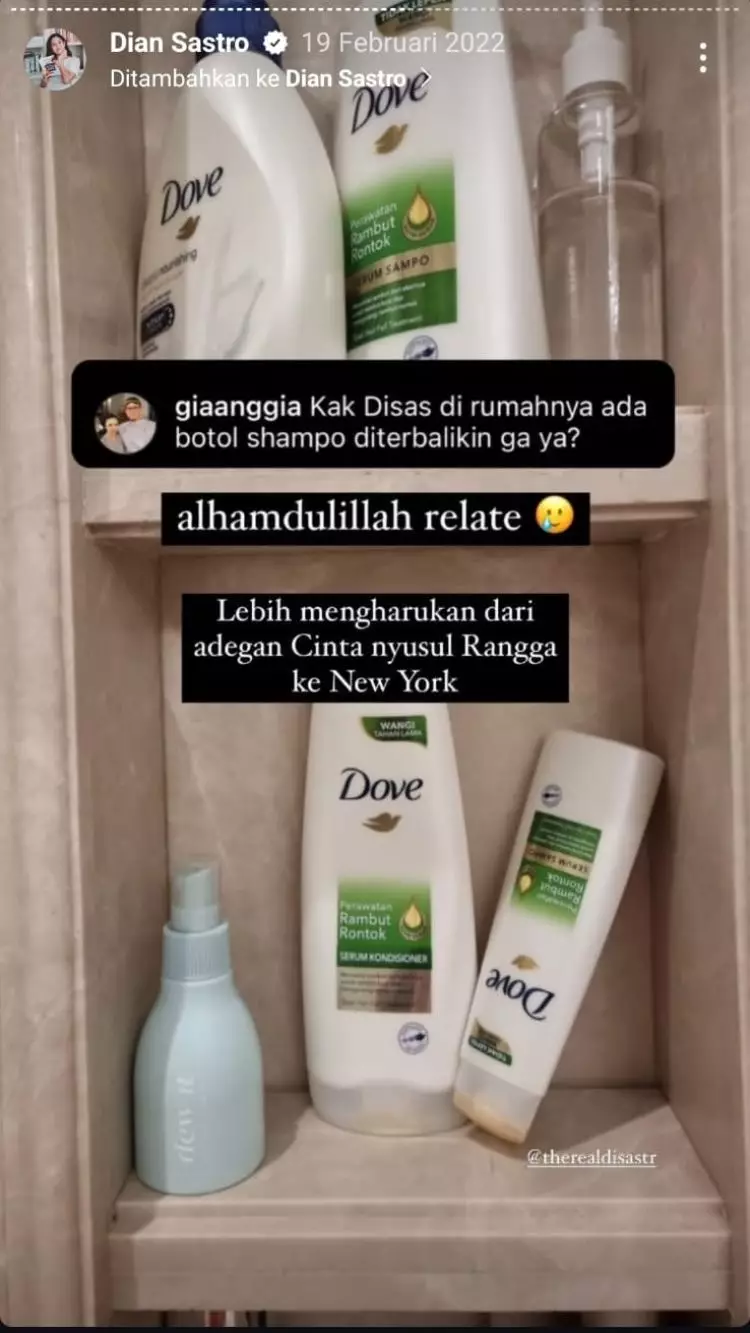 9 Potret kamar mandi Dian Sastrowardoyo unik dilengkapi perpustakaan, bisa boker sambil baca buku