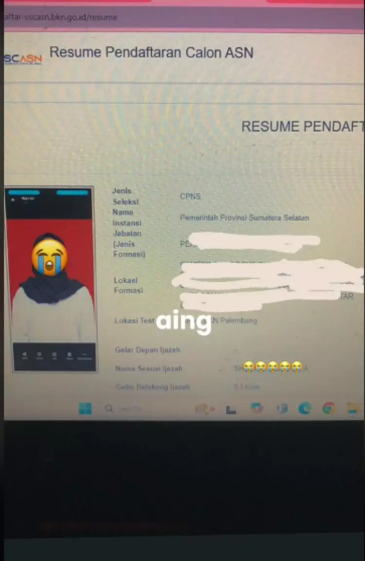 11 Potret kocak saat upload foto CPNS, hasil tak terduga bikin deg-degan