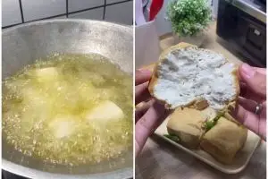 Trik bikin tahu susu agar lebih lembut dan tak mudah hancur, rahasianya di 2 bahan dapur ini
