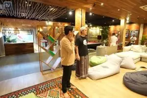 Pernah pamer saldo ATM Rp1 triliun, 11 potret kantor Baim Wong megah ada kolam renang bak waterboom