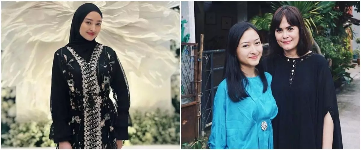 Ibu dan anak beda keyakinan tetap harmonis, ini 7 potret kedekatan Sandy Harun dan Puteri Modiyanti