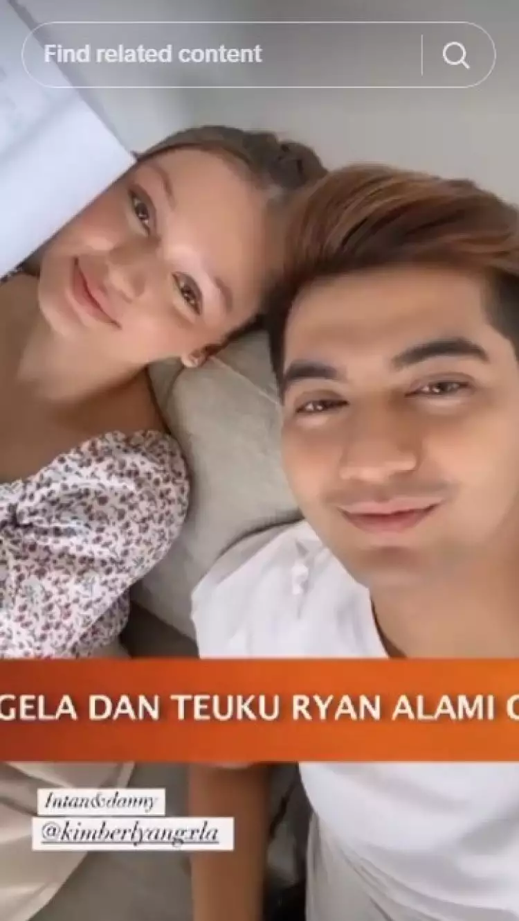 7 Momen Teuku Ryan dan Kimberly Angela di luar syuting ini so sweet abis, kedekatannya bikin baper