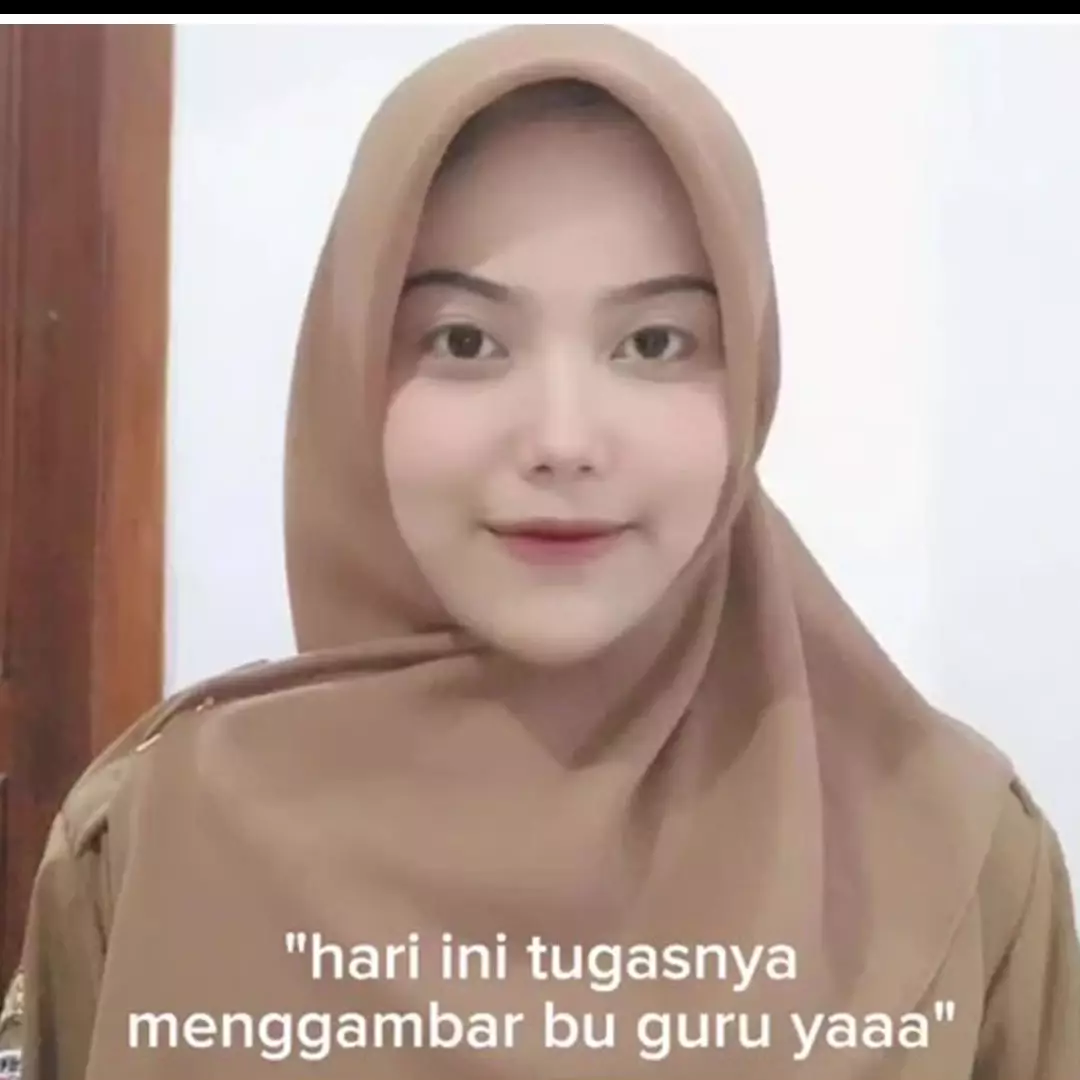 Guru SD ini minta murid gambar dirinya, 15 hasil karyanya ngalahin "AA Drawing"