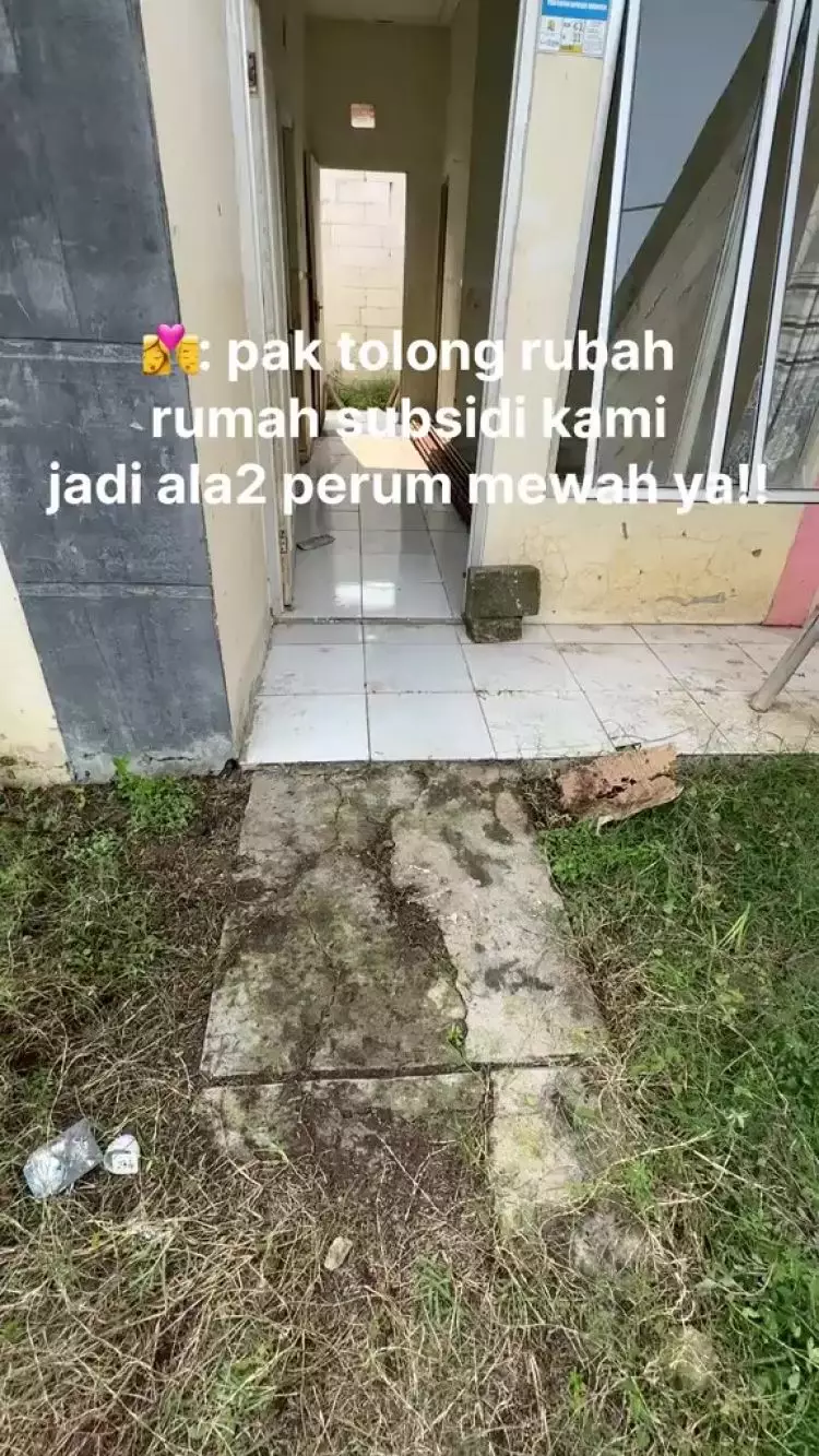 Awalnya kumuh tak layak huni, 9 transformasi rumah subsidi ini halaman depan serasa nongkrong di kafe