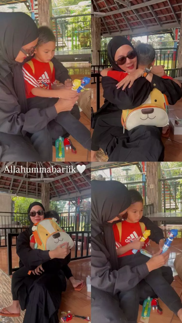 Dituding picu trauma anak, 9 momen kebersamaan Paula Verhoeven dengan putranya ini jadi sorotan