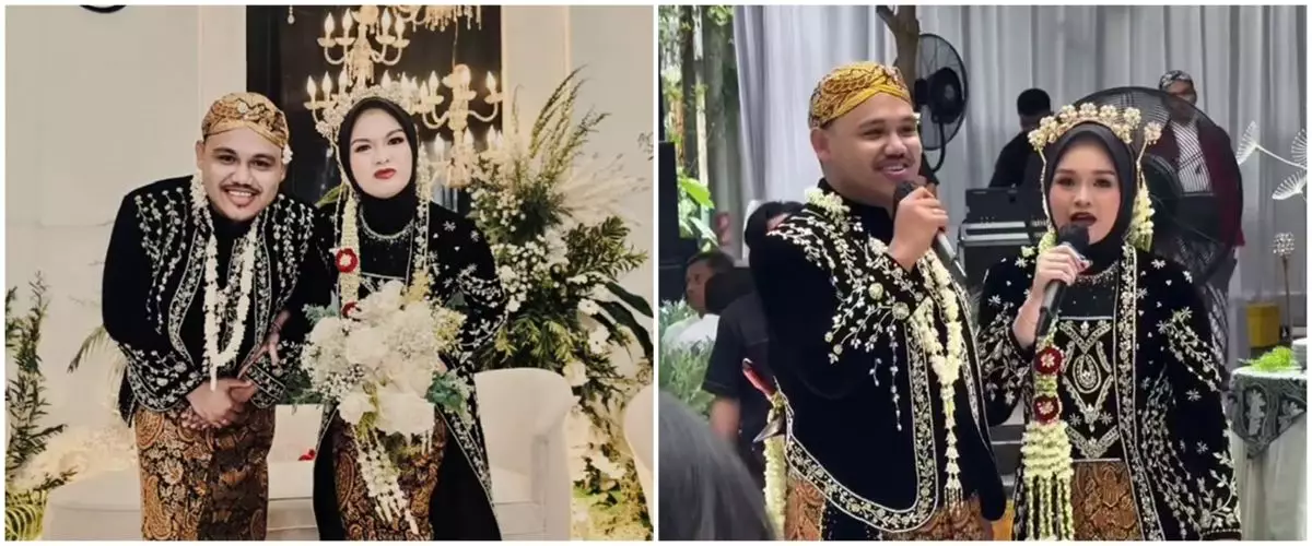 Digelar secara tertutup, ini 9 momen pernikahan Salma Salsabil dan Dimansyah Laitupa usung adat Jawa