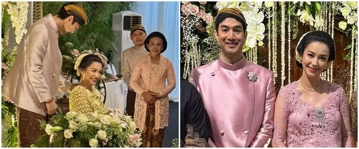 Hamil anak pertama, ini 9 momen acara mitoni 7 bulanan Velove Vexia