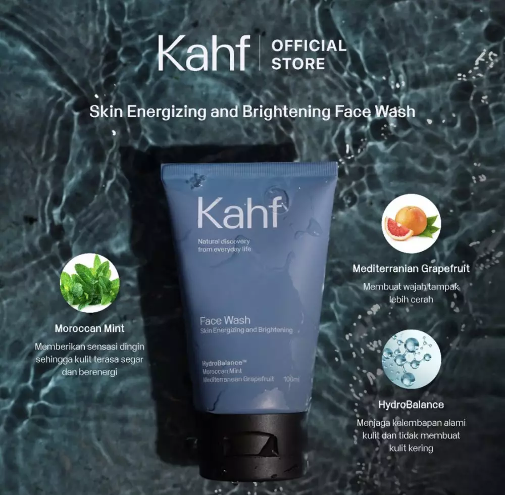 Sabun wajah pria untuk kulit kering © 