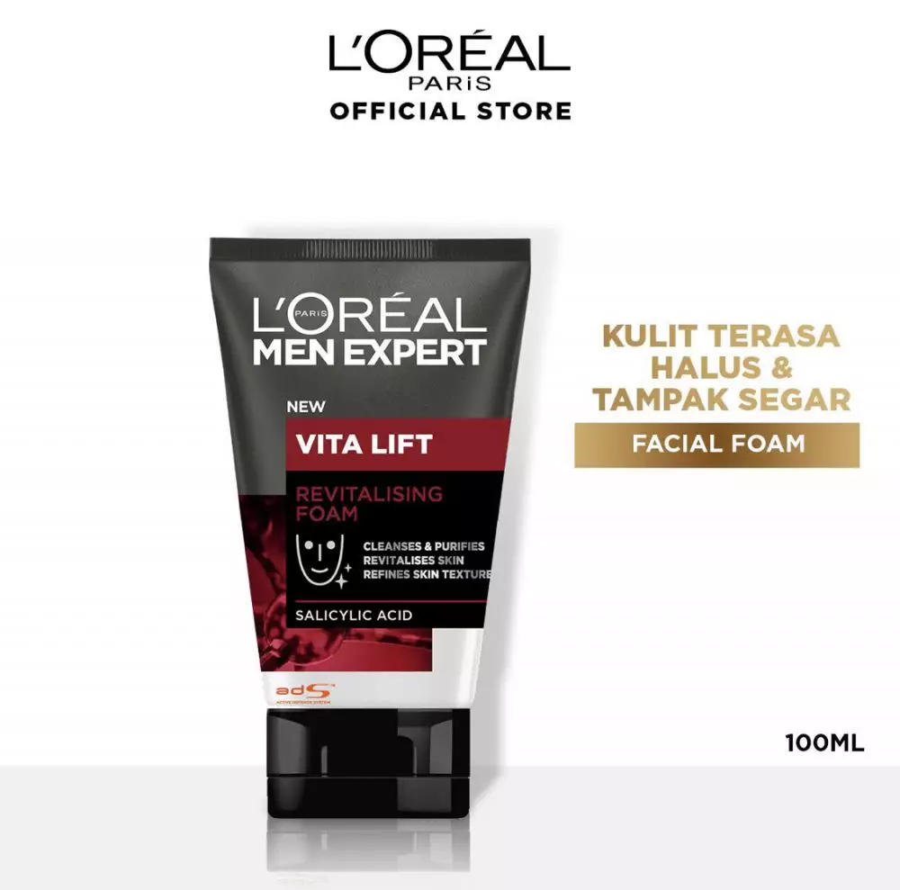 Sabun wajah pria untuk kulit kering © 