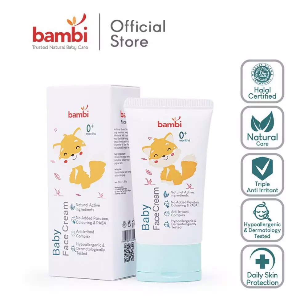 Rekomendasi baby cream untuk wajah bayi © 