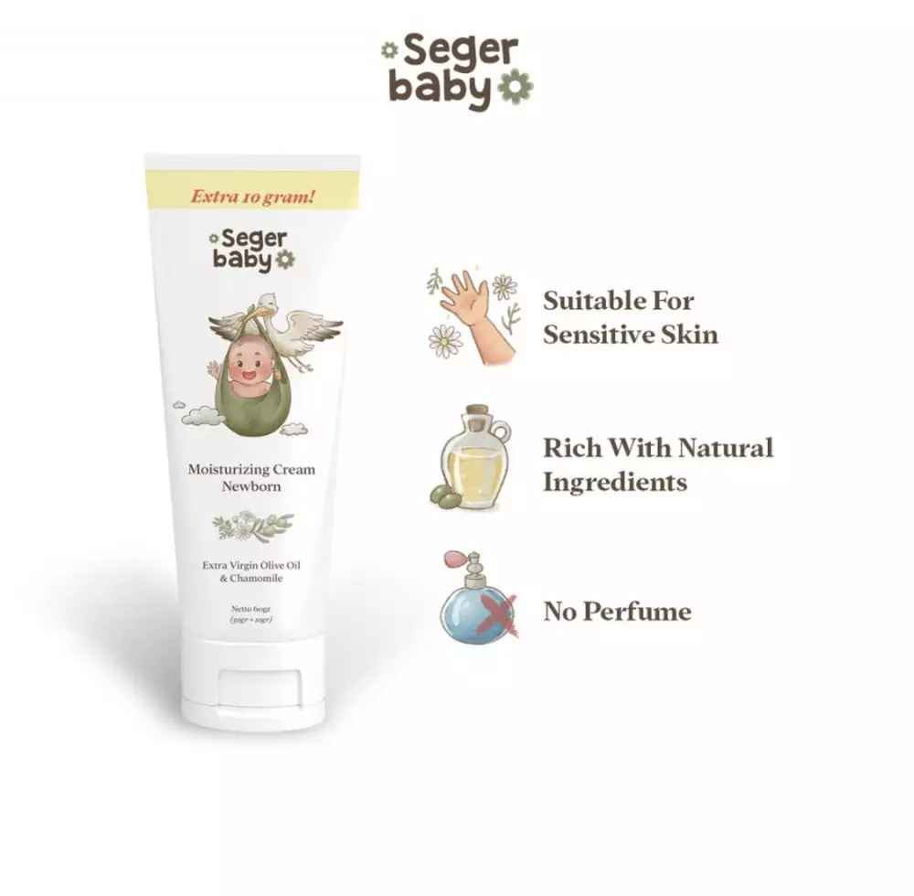 Rekomendasi baby cream untuk wajah bayi © 