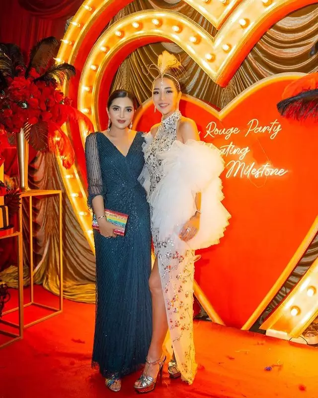 gaya Ashanty hadiri pesta ulang tahun seleb © berbagai sumber