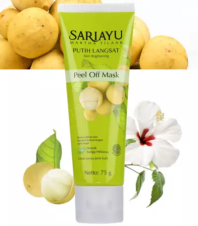 Masker peel off merek lokal Berbagai sumber