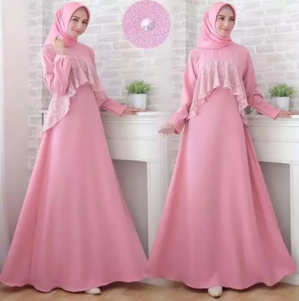 Tips memilih baju gamis sesuai dengan bentuk tubuh Berbagai sumber