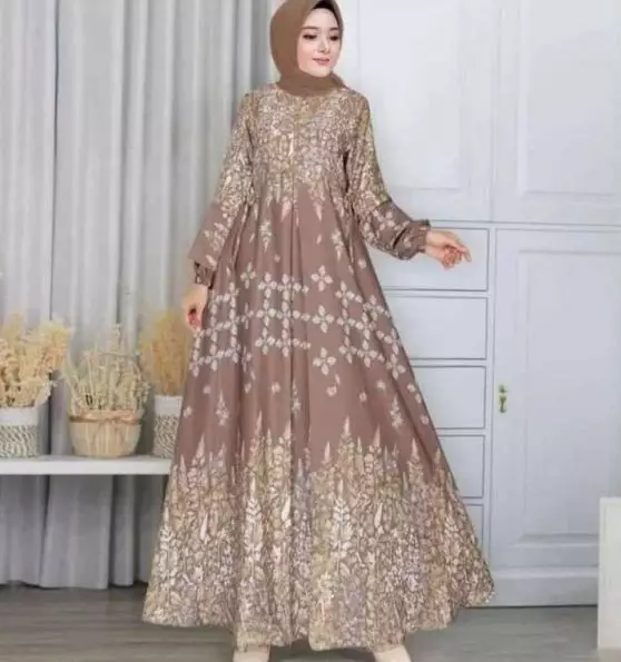 Tips memilih baju gamis sesuai dengan bentuk tubuh Berbagai sumber