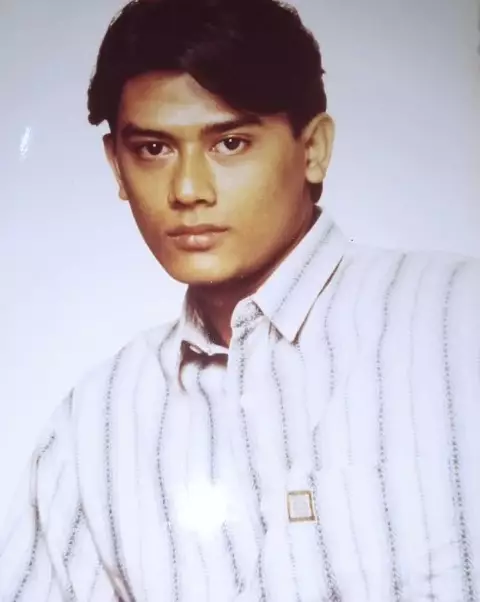 Potret masa muda Anton Wijaya © Instagram