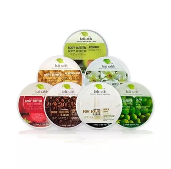 Body scrub lokal di bawah Rp 100 ribu Berbagai sumber