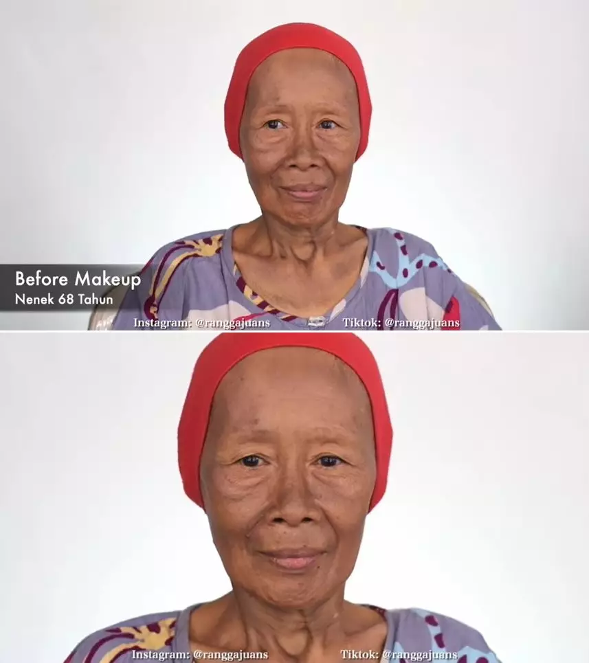 nenek 68 dirias pengantin © YouTube