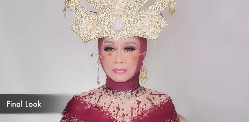 nenek 68 dirias pengantin © YouTube