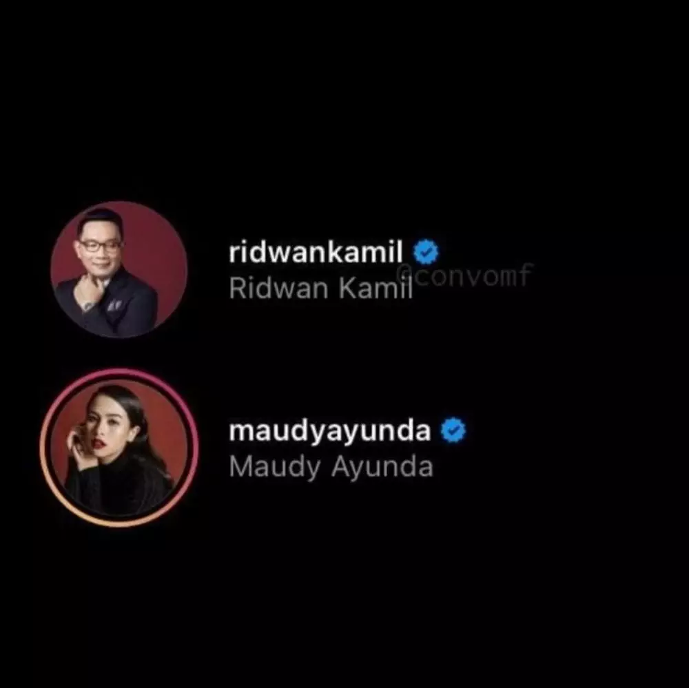 Ridwan Kamil mirip suami Maudy Ayunda berbagai sumber
