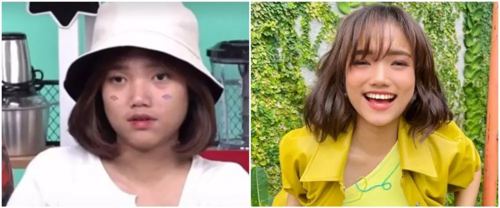 Potret Fuji saat tanpa dan pakai filter © berbagai sumber