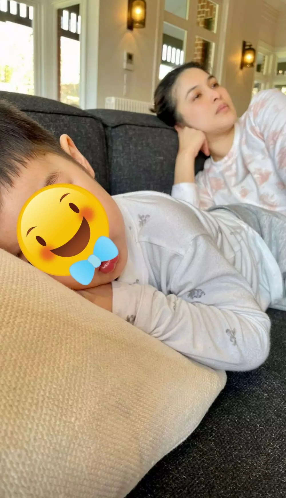 Potret Sandra Dewi tampil bare face © Instagram Potret Sandra Dewi tampil bare face © Instagram