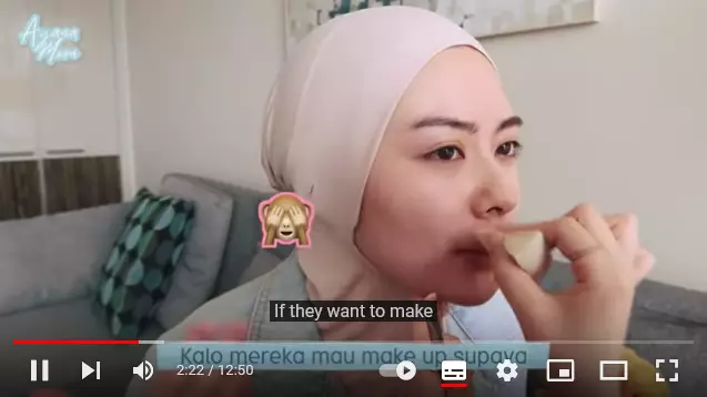 Tutorial makeup natural ala hijabers Ayana Moon Berbagai sumber