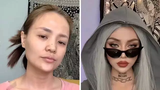  Potret the power of makeup Berbagai sumber