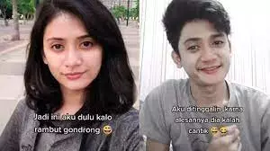 Meme suka duka punya rambut gondrong Berbagai sumber