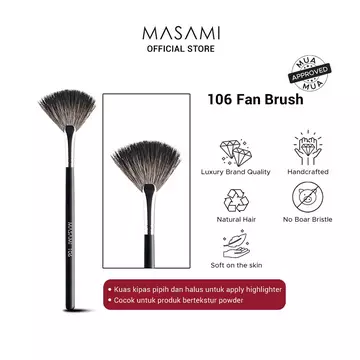 Rekomendasi fan brush makeup Berbagai sumber