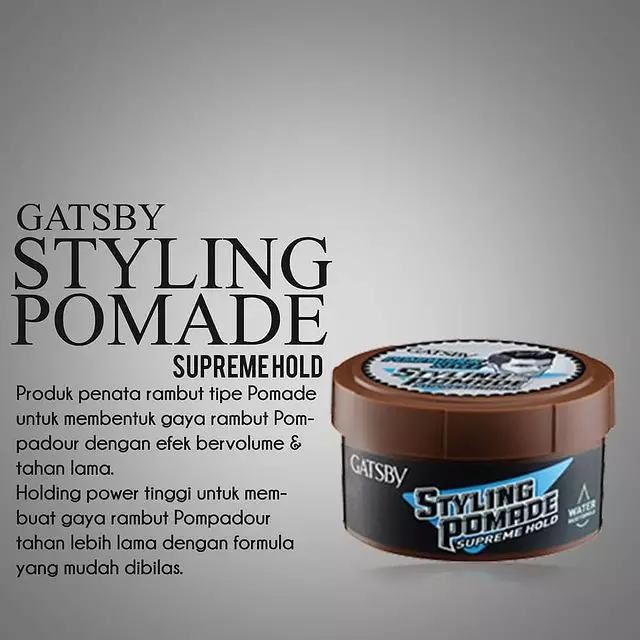 Rekomendasi pomade water based Berbagai sumber