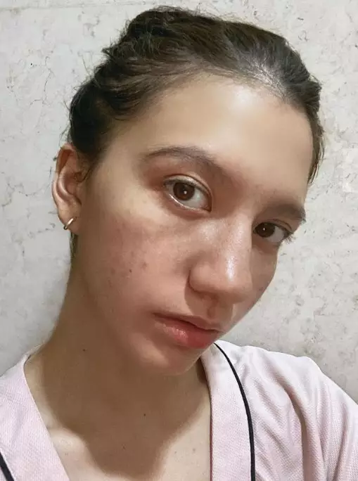 seleb blasteran Inggris tanpa makeup © Instagram