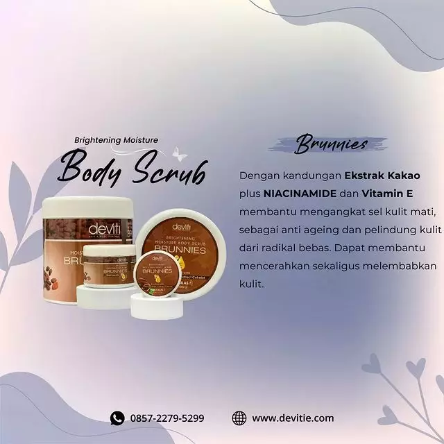 rekomendasi lulur cokelat Berbagai sumber