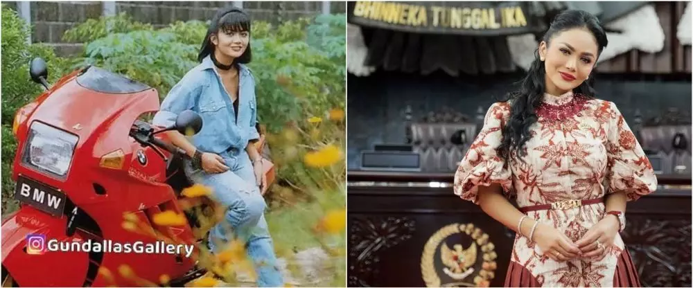 potret dulu dan kini seleb kalender jadul © instagram