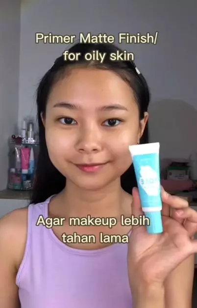 Tips mencegah makeup luntur karena oksidasi TikTok