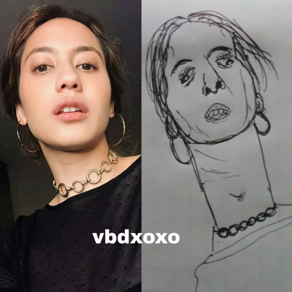 Penampakan lukisan aktor film ini jauh banget dari aslinya Instagram