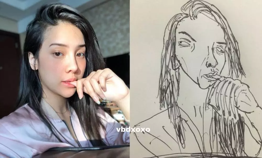 Penampakan lukisan aktor film ini jauh banget dari aslinya Instagram