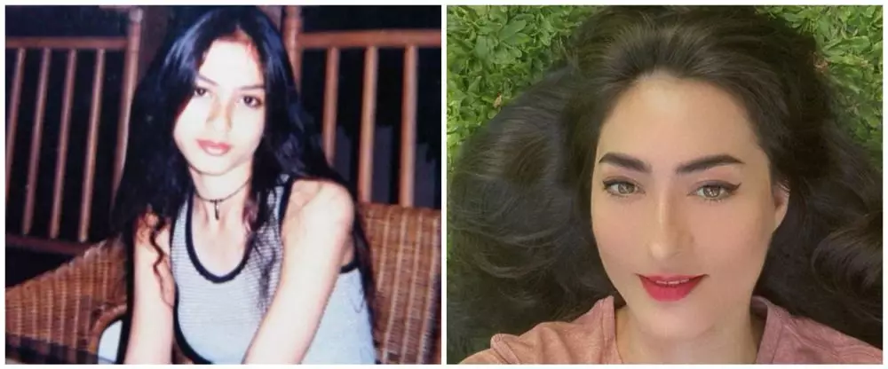 potret dulu dan kini Marissa Christina © 2022 Instagram 