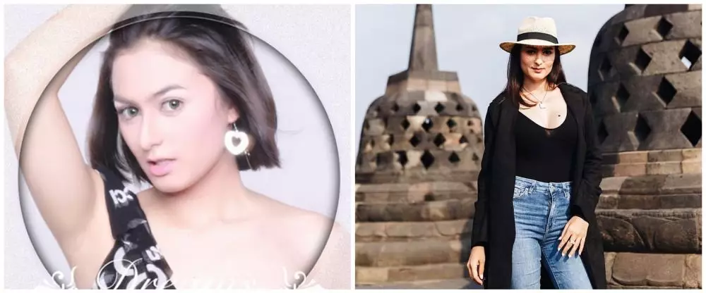 potret dulu dan kini Marissa Christina © 2022 Instagram 