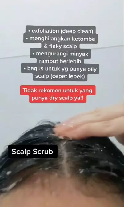 Trik mengatasi ketombe basah pakai 1 bahan dapur Berbagai sumber