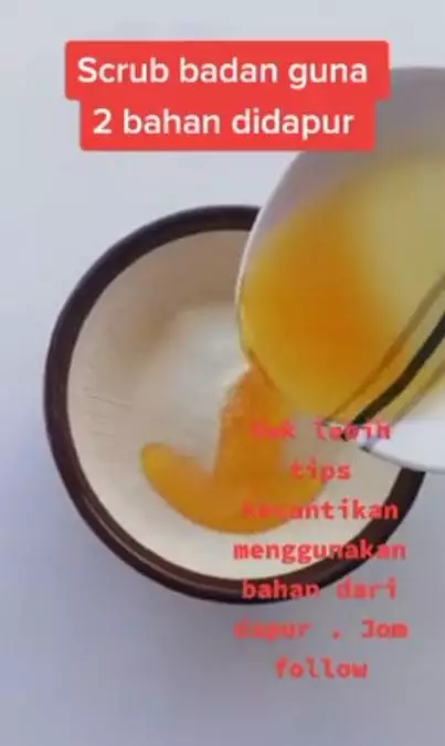 Cara membuat scrub untuk atasi kulit kering dan kusam pakai 2 bahan dapur Berbagai sumber Cara membuat scrub untuk atasi kulit kering dan kusam pakai 2 bahan dapur Berbagai sumber