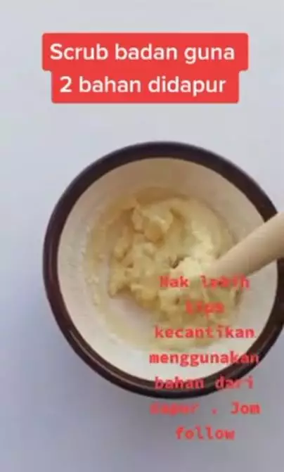 Cara membuat scrub untuk atasi kulit kering dan kusam pakai 2 bahan dapur Berbagai sumber Cara membuat scrub untuk atasi kulit kering dan kusam pakai 2 bahan dapur Berbagai sumber