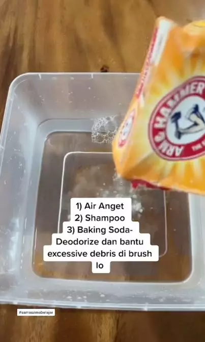 Trik membersihkan hair brush pakai 1 bahan dapur Berbagai sumber