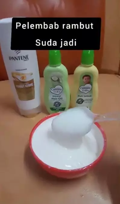 Trik membuat pelembap rambut keriting pakai 3 hair produk Berbagai sumber