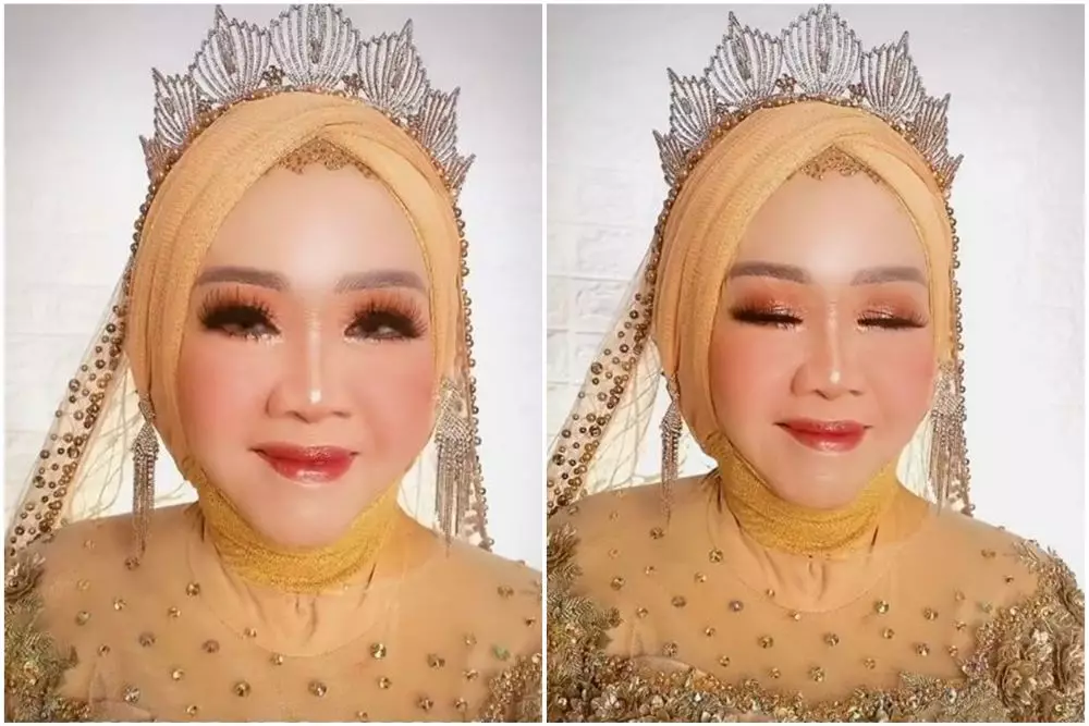 nenek di makeup barbie © TikTok
