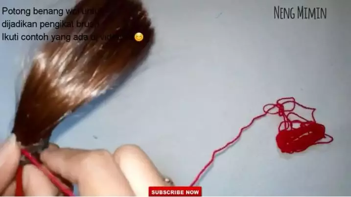 cara membuat brush makeup berbagai sumber