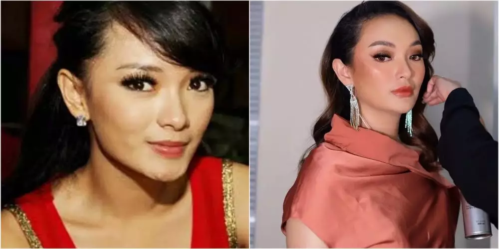 potret dulu dan kini zaskia gotik © berbagai sumber